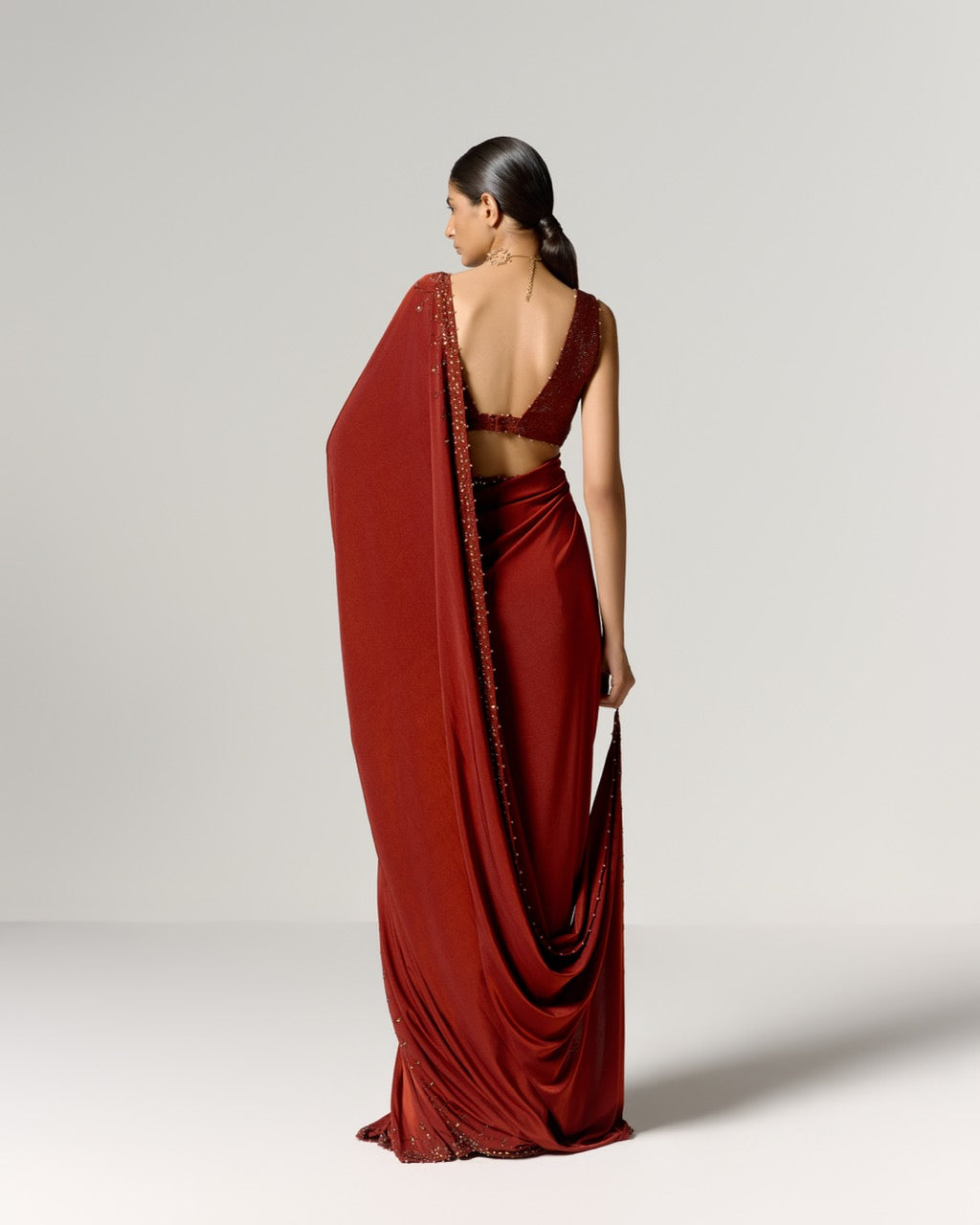 Lila Saree