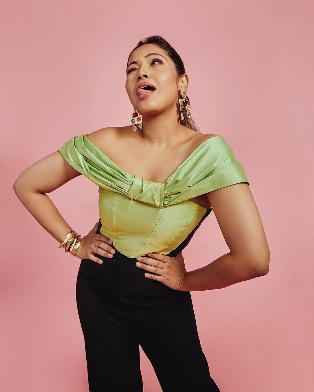 Lime Noir Jumpsuit